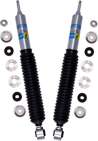 مجموعة سلسلة Bilstein 5100 من الصدمات الأمامية والخلفية تناسب 2010-2024 4runner مع 4-2 "المصعد الخلفي | يوفر 4-2.5" رفع الأمامي | يتضمن Trendsauto شارات | 24-328258 33-313146 in Kuwait