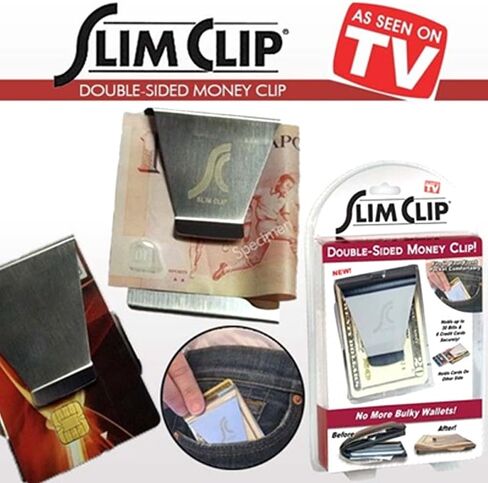 Slim Double-Sided Money Clip in Saudi Arabia