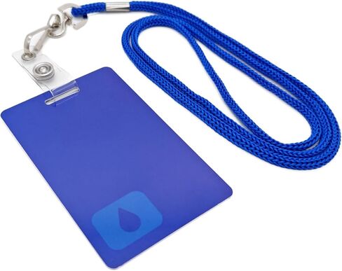The Drop Logo Security Employee Key Card Prop – Inspired Fan Collectible Cosplay Halloween (Blue) in Saudi Arabia