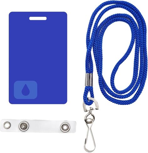 The Drop Logo Security Employee Key Card Prop – Inspired Fan Collectible Cosplay Halloween (Blue) in Saudi Arabia