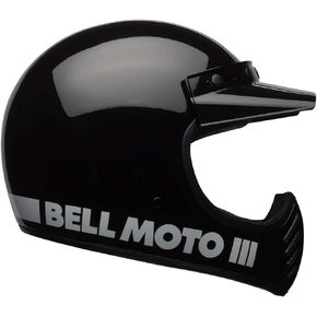 Bell Moto-3 Helmet (Gloss Black Classic - 2X-Large)