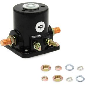 Starter Solenoid Relay Replacement for OMC Marine Outboards Inboard Power Tilt Johnson Evinrude Outboard Trim Motor Applications Replaces # 383622, 395419, 582708, 586180, 47886