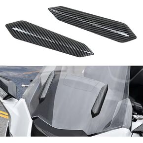 Windscreen Accent Trim Panel for Goldwing, Windshield Strut Covers Decorative Trim Replacement Parts for Honda Gold Wing GL 1800 2018 2019 2020 2021 2022 Accessories