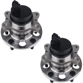 Autoround 512495 Pair Rear Wheel Bearing and Hub Assembly Compatible with 2014-2019 Kia Soul, 2015-2019 Kia Soul EV 5 Lugs w/ABS