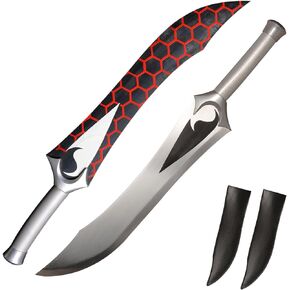 25.6" Anime Fate/Stay Night Archer Swords Emiya's Kanshou & Bakuta 2 Set for Cosplay, Collection
