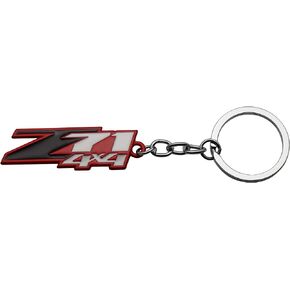 For 1500 2500 3500 Chrome Finish Z71 4x4 Keychain Emblem 3D Key Fob Ring