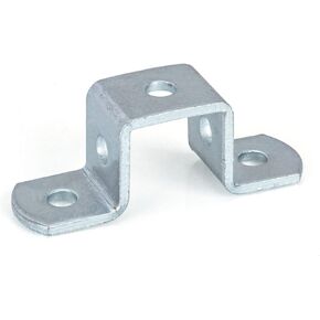 5 Hole U Shaped Strut Connector Bracket, Fit for ½" Bolt in 1-5/8" Strut Channel Rail Crossmember Mounted Taller Strut Channel.(4PCS)…
