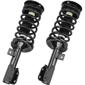 Front Complete Coil Spring Strut Shock Absorber Fit for Satum Vue 2002-2007, Pair of Hydraulic Strut Shock Absorber Replace for 172217, 172218