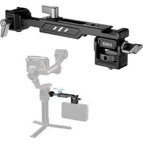 SIRUI Dual Handgrip for DJI RS 4/RS 4Pro/RS 3/RS 3 Pro/RS 2/RSC 2/Ronin-S/Ronin-SC, Gimbal Handle for Ronin Series with NATO Rails, Cold Shoe, 1/4" & 3/8" Threads, AM-DSH