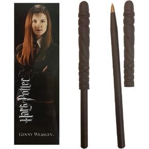 The Noble Collection Harry Potter Ginny Wand Pen and Bookmark