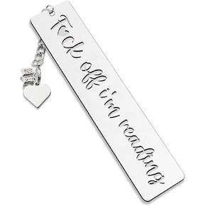 Inspirational Enjoy The Next Chapter Stainless Steel Bookmark for Coworkers, Book Lovers, Women, Men, Boss, Teacher Retirement Birthday Graduation Gifts (Enjoy The Next Chapter)