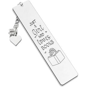Inspirational Enjoy The Next Chapter Stainless Steel Bookmark for Coworkers, Book Lovers, Women, Men, Boss, Teacher Retirement Birthday Graduation Gifts (Enjoy The Next Chapter)