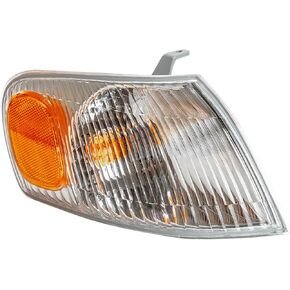 Park Signal Corner Marker Light Lamp Lens Passenger Replacement for 98-00 Toyota Corolla 81510-02040