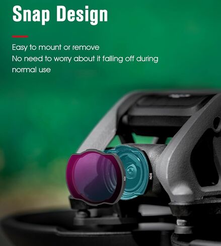 مجموعة مرشحات عدسة الطائرة بدون طيار مكونة من 4 قطع لملحقات المرشحات متعددة الطبقات DJI Avata، ND8+ND16+ND32+ND64 in Kuwait