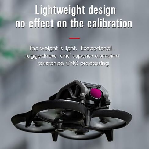 مجموعة مرشحات عدسة الطائرة بدون طيار مكونة من 4 قطع لملحقات المرشحات متعددة الطبقات DJI Avata، ND8+ND16+ND32+ND64 in Kuwait