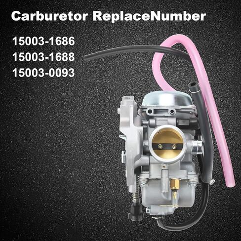 مكربن ​​PRAIRIE 360 لـ 2003-2007 Kawasaki KVF360 Prairie 2x4، 2003-2007 Kawasaki KVF360 Prairie 4x4، استبدال #15003-1686 15003-1688 15003-0093 in Saudi Arabia