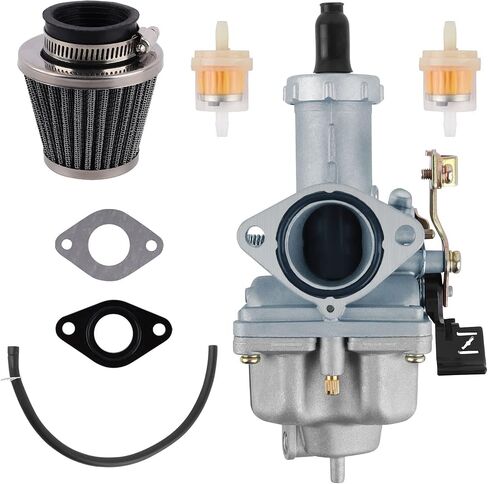 PZ27 Carburetor for CG 4-Stroke 150cc 200cc 250cc ATV Dirt Bike Go Kart Vertical Engine Compatible with Honda Taotao Sunl Buyang Coolsport Lifan Kazuma with 38mm Air Filter in Saudi Arabia