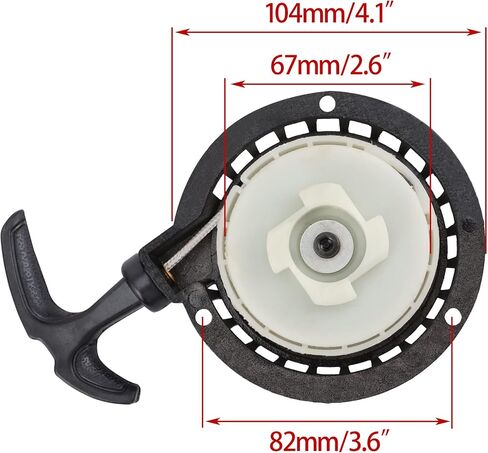 WOOSTAR Recoil Pull Starter Replacement for 2 Stroke 47cc 49cc 50cc Mini Pocket Bike Dirt Pit Bike in Saudi Arabia