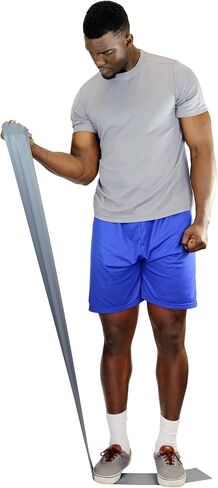 كاندو W58512 حزام تمرين منخفض البودرة، طول 50 ياردة، أحمر، فاتح in Kuwait