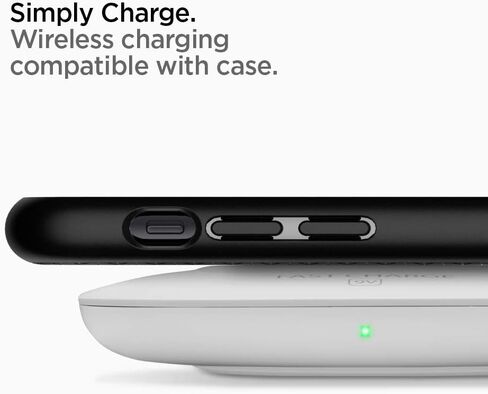 Spigen Liquid Air Armor مصمم لحافظة iPhone XR (2018) - أسود مطفي in Saudi Arabia