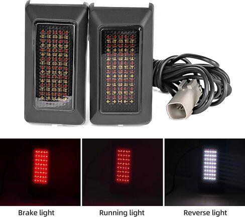 Bronco Rear Window Hinge Lights Plug and Play High Mount Stop Reversing Lights Compatible With Ford Bronco 2021+ Bronco LED Brake Running Reversing light in Kuwait