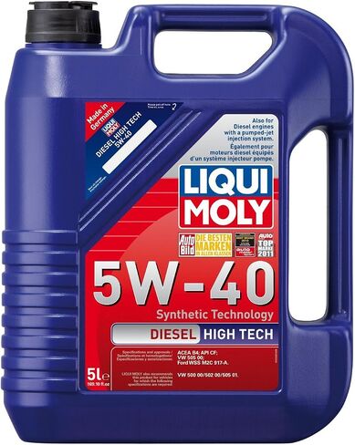 LIQUI MOLY Diesel High Tech SAE 5W-40 | 5 L | Synthesis technology motor oil | SKU: 2022 in Saudi Arabia