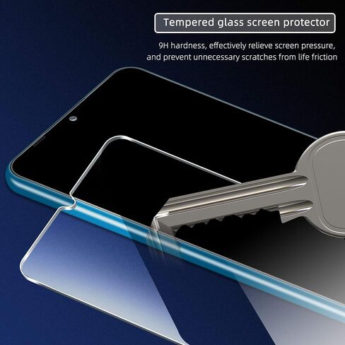 [3 Pack] UniqueMe Screen Protector for Samsung Galaxy A32 5G / A12 4G Tempered Glass, 9H Hardness [Case Friendly] [Alignment Frame Easy Installation] High Definition Bubble Free in Saudi Arabia
