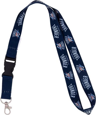 سلسلة مفاتيح Desert Cactus Oklahoma City Thunder Lanyard قابلة للفصل، NBA الانفصالية، إبزيم كبس، الرابطة الوطنية لكرة السلة، مفاتيح السيارة، حامل شارة الهوية (الحبل 3) in Saudi Arabia