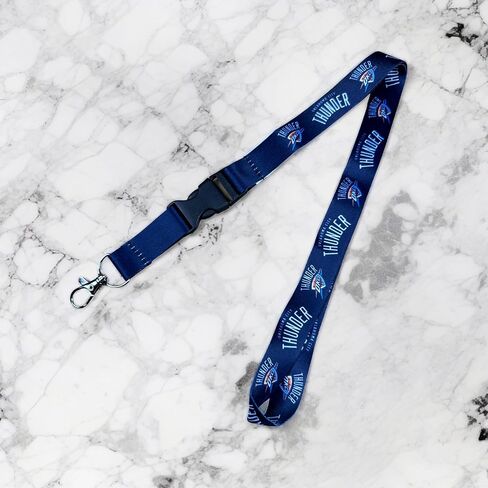 سلسلة مفاتيح Desert Cactus Oklahoma City Thunder Lanyard قابلة للفصل، NBA الانفصالية، إبزيم كبس، الرابطة الوطنية لكرة السلة، مفاتيح السيارة، حامل شارة الهوية (الحبل 3) in Saudi Arabia