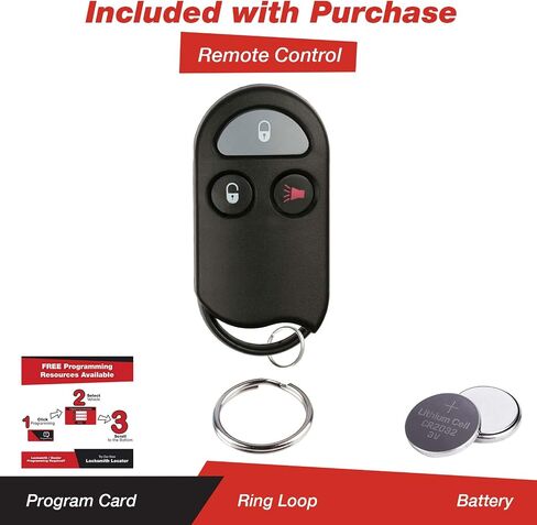 KeylessOption Keyless Entry Remote Control Key Fob Replacement for KOBUTA3T in Saudi Arabia