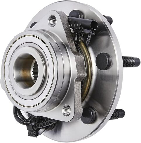 515096 محمل العجلة الأمامية ومجموعة المحور 4WD متوافق مع كاديلاك إسكاليد ESV EXT، لسيارة Chevy Avalanche/Silverado Suburban 1500/Tahoe، GMC Sierra 1500 Yukon XL، 6 العروات مع ABS in Kuwait