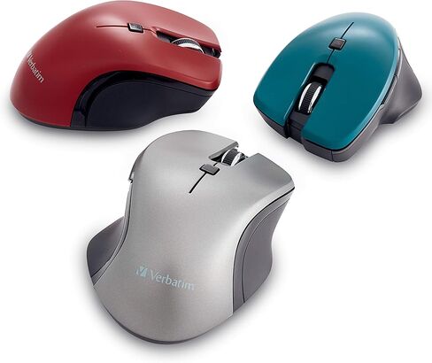 Verbatim Wireless USB-C Mouse, Red, 2.4GHz in Saudi Arabia