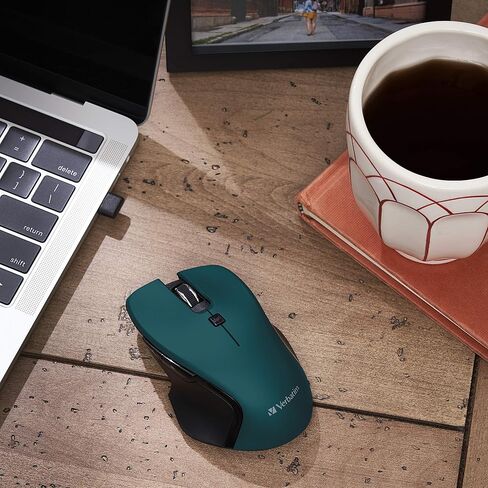 ماوس USB-C لاسلكي من فيرباتيم، أحمر، 2.4 جيجا هرتز in Kuwait