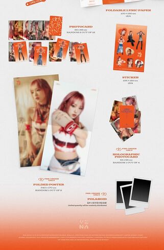 ألبوم Choi Yena Good Morning 3rd Mini Album CD+Photobook+Circle Photo+Paper Ornament+Folderble Lyric Paper+Photocard+Sticker+تتبع مختوم YE NA (نسخة صباح الخير) in Saudi Arabia