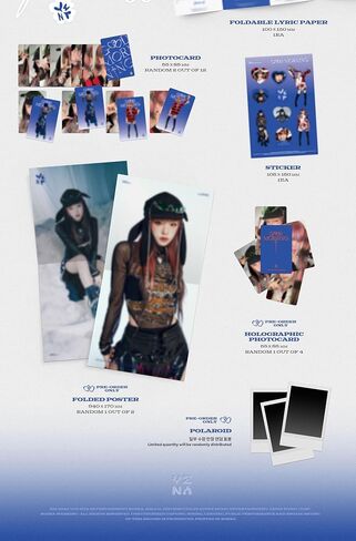 ألبوم Choi Yena Good Morning 3rd Mini Album CD+Photobook+Circle Photo+Paper Ornament+Folderble Lyric Paper+Photocard+Sticker+تتبع مختوم YE NA (نسخة صباح الخير) in Saudi Arabia