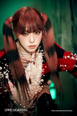 ألبوم Choi Yena Good Morning 3rd Mini Album CD+Photobook+Circle Photo+Paper Ornament+Folderble Lyric Paper+Photocard+Sticker+تتبع مختوم YE NA (نسخة صباح الخير) in Saudi Arabia