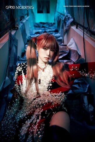 ألبوم Choi Yena Good Morning 3rd Mini Album CD+Photobook+Circle Photo+Paper Ornament+Folderble Lyric Paper+Photocard+Sticker+تتبع مختوم YE NA (نسخة صباح الخير) in Saudi Arabia