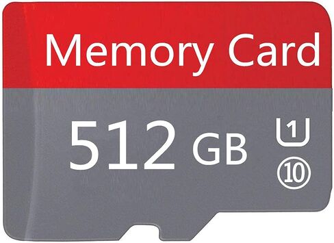 High Speed 512GB Micro SD Card Designed for Android Smartphones, Tablets Class 10 SDXC Memory Card with Adapter in Saudi Arabia