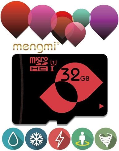 32GB Micro SD Card Class 10 microSDHC Fat32 Memory Card UHS-I(U1) with Free MicroSD Adapter（32GB U1） in Saudi Arabia