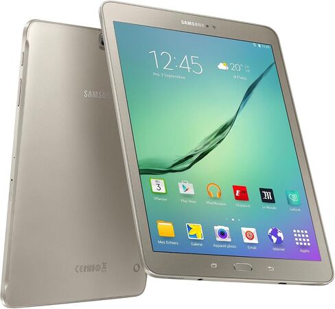 Samsung Galaxy Tab S2 9.7in 32GB Tablet - Gold - SASM-T813NZDEXAR (Renewed) in Saudi Arabia