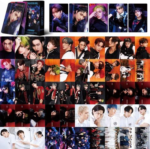55pcs ATEEZ Photocard ATEEZ THE WORLD EP.FIN : WILL LOMO Cards ATEEZ New Album THE WORLD EP.FIN : WILL ATEEZ LOMO Cards KPOP ATEEZ Photocard Gift for Fans Daughter ATEEZ Album Cards ATEEZ Merch in Saudi Arabia