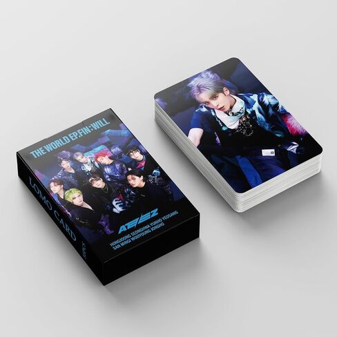 55pcs ATEEZ Photocard ATEEZ THE WORLD EP.FIN : WILL LOMO Cards ATEEZ New Album THE WORLD EP.FIN : WILL ATEEZ LOMO Cards KPOP ATEEZ Photocard Gift for Fans Daughter ATEEZ Album Cards ATEEZ Merch in Saudi Arabia