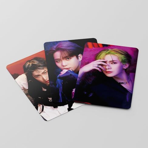 55pcs ATEEZ Photocard ATEEZ THE WORLD EP.FIN : WILL LOMO Cards ATEEZ New Album THE WORLD EP.FIN : WILL ATEEZ LOMO Cards KPOP ATEEZ Photocard Gift for Fans Daughter ATEEZ Album Cards ATEEZ Merch in Saudi Arabia