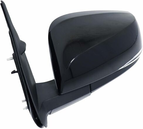 Left Driver Side Mirror Fit for Tacoma 2016-2023, Glossy Black Door Mirror with Turn Signal Heated Power Glass Without Blind Spot Detection Replace for TO1320349 (7 Pins) in Saudi Arabia