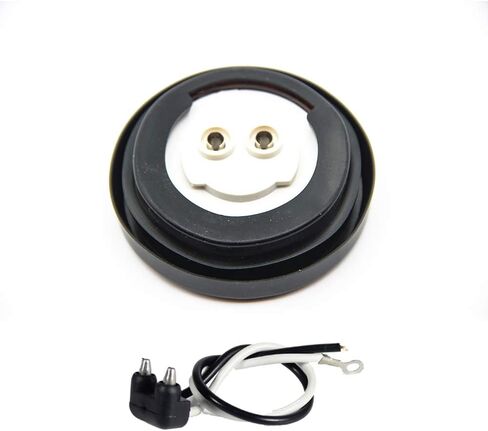 DT 4pcs 2 Inch Round Amber LED IP65 Waterproof LED Side Marker Clearance Light in Saudi Arabia