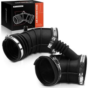 A-premium 2pcs أنبوب خرطوم الهواء محرك Air [يناسب DoHC ، 6cyl 2.5L 3.0L] متوافق مع BMW [E46 Series] 325CI 2003-2006 ، 325i 2003-2005 ، 330CI 2001-2006 ، 330i 330xi 2001-2006 ، Z3 E36 2001-2002 in Kuwait