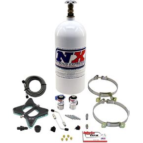 Nitrous Express - 96-04 Ford Mustang GT 4.6L 2 Valve Mainline EFI Nitrous Kit w/10lb Bottle (ML3000) in Saudi Arabia