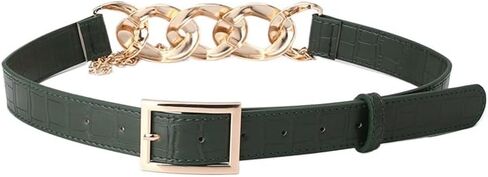 HBJWOV Women's Belt Street Shooting Chain Splicing Decoration Belt Versatile Clothing Accessories Belt(D) in Kuwait
