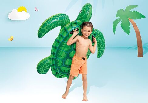 INTEX Giant Lobster Inflatable Pool Float: Animal Pool Toy For Kids – 4 Heavy-Duty Handles – 176lb Weight Capacity – 84" x 54" – For Ages 3+ in Saudi Arabia