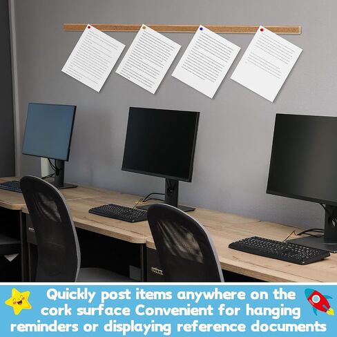 5 أجهزة كمبيوتر 48 "× 1" شرائط النشرة من Cork شرائط شريط النشرة للوحة الجدار ألواح الألومنيوم تقليم ألواح الفلين بني مع إكسسوارات لصق الملاحظات صور ديكور العيد المكتبي الفصول الدراسية in Saudi Arabia